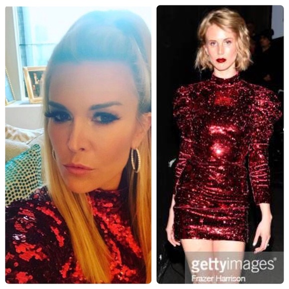 ALICE + OLIVIA Brenna Sequin Cocktail Dress - Picture 7 of 16